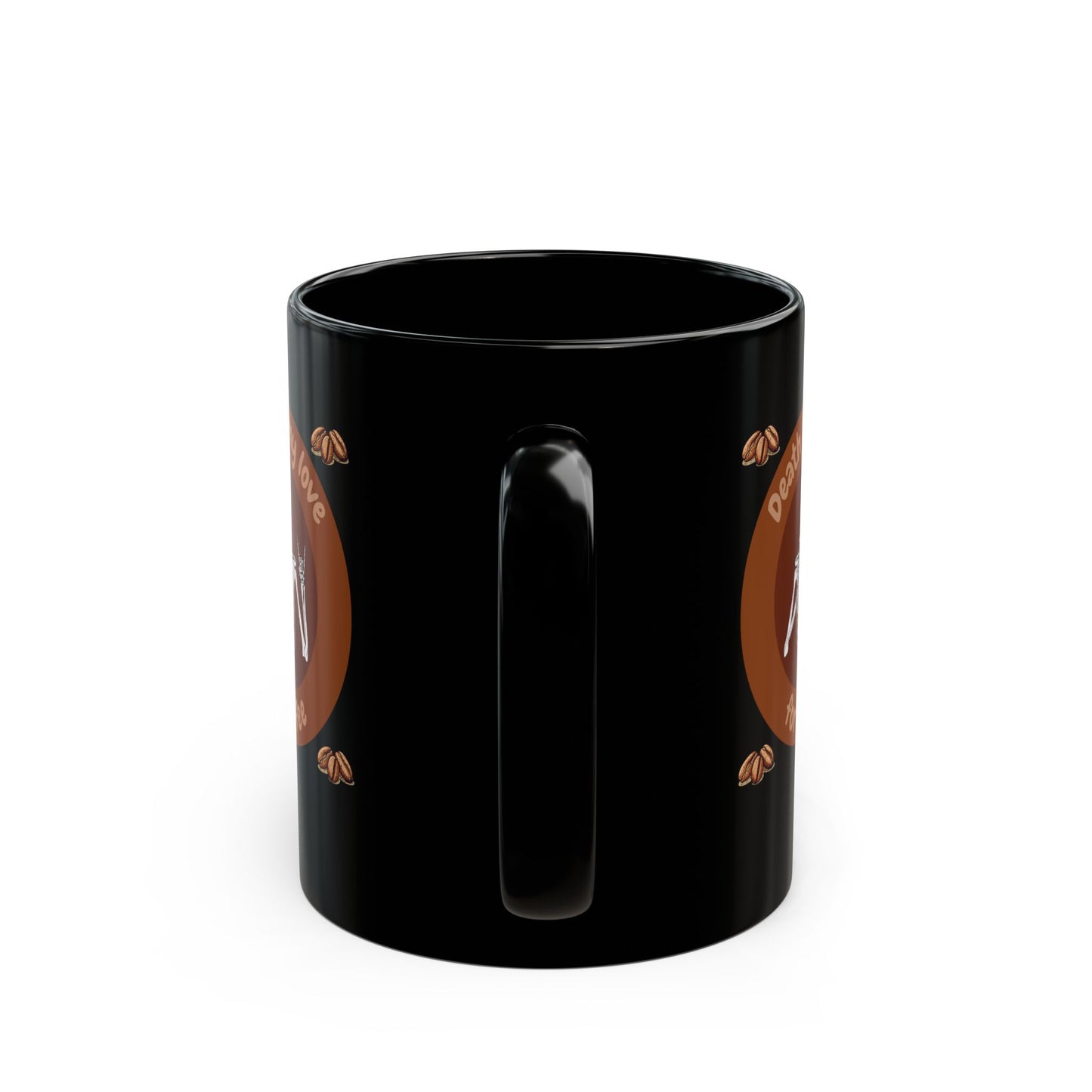 Coffee Lover's Skeleton Mug - Death by My Love for Coffee