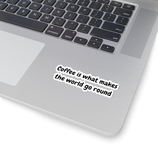 Coffee-Themed Kiss-Cut Stickers - Make Every Day a Brew-tiful Journey