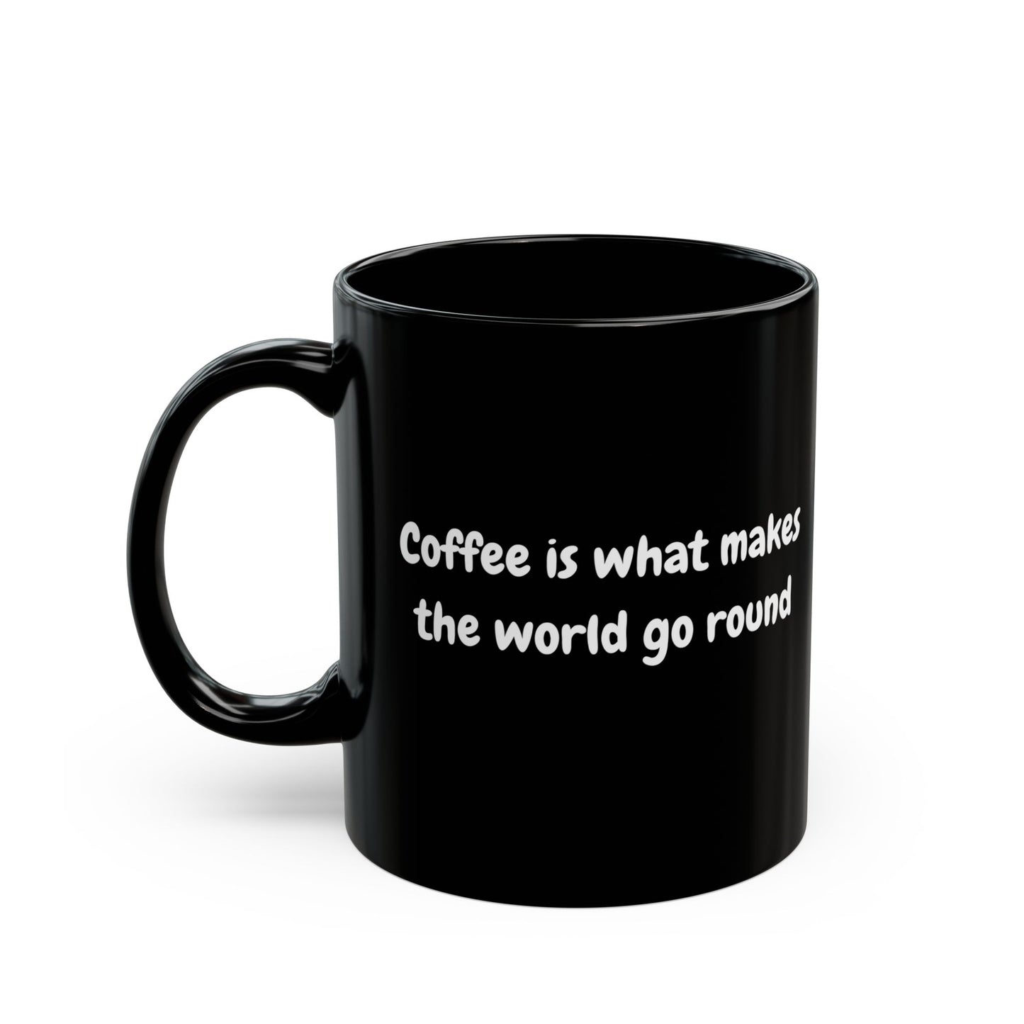 Coffee Lover's Black Mug - 11oz & 15oz | Perfect Gift for Caffeine Enthusiasts